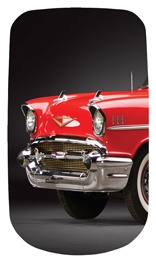 DAROYAL 329 Red 57 Chevy